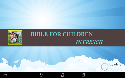 Children Bible In French