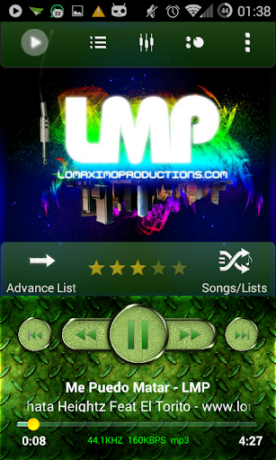 Poweramp Skin Green Forest