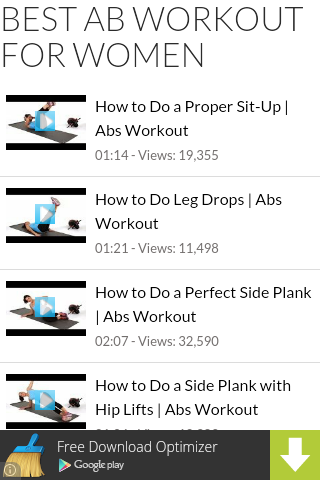 Best Ab Workout for Women