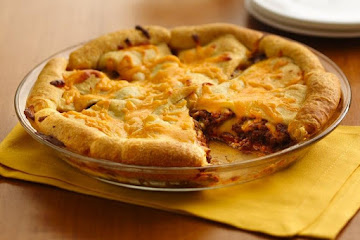 Cheeseburger Crescent Casserole