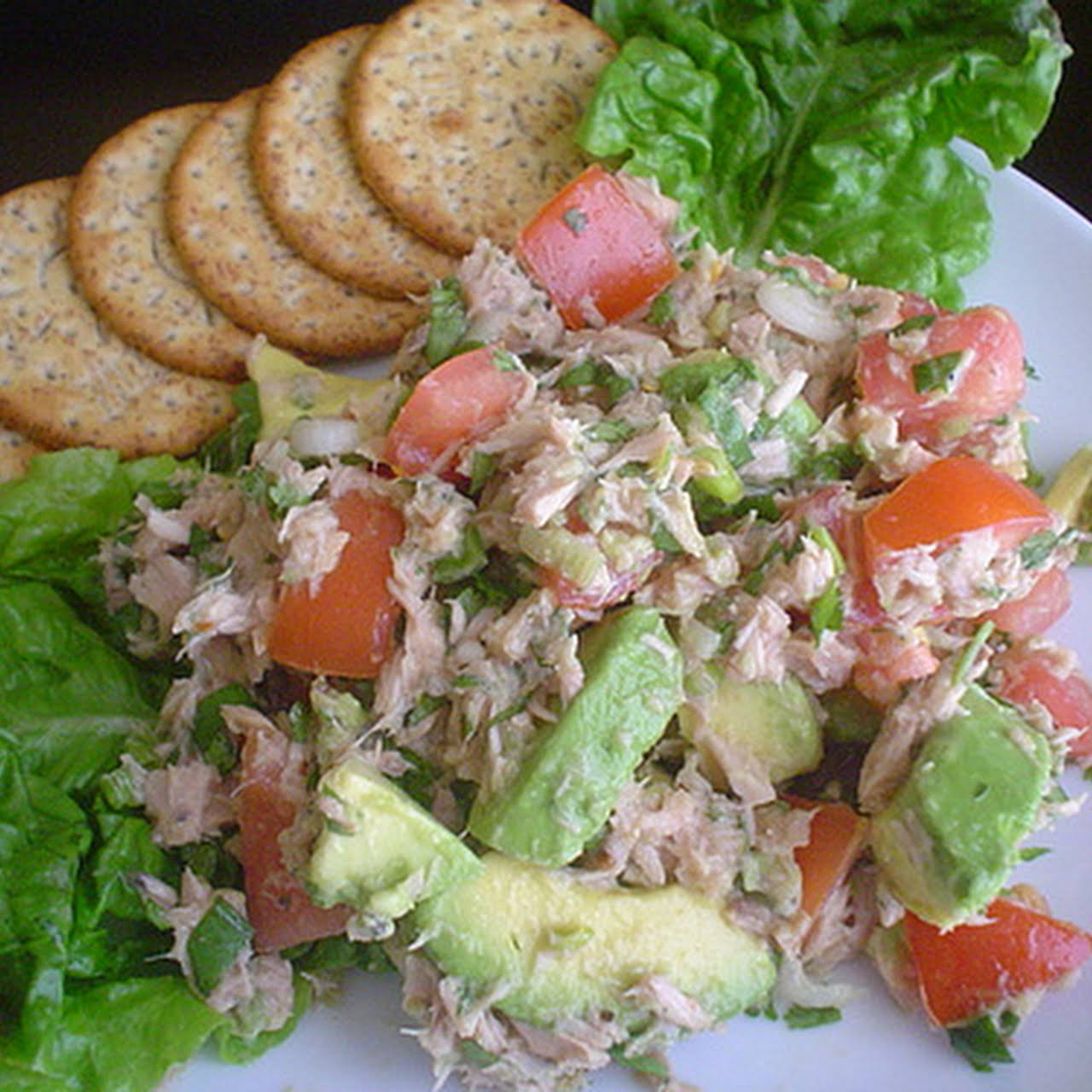 Little Gems Salad with Avocado, Tomatoes, and Garlic Mint Vinaigrette  Recipe by Joel Gamoran