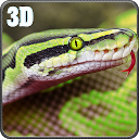 Wild Anaconda Snake Attack Sim mobile app icon