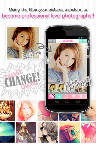 DECOPIC Kawaii Edit Foto Imut - screenshot