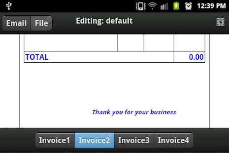 Custom Invoice Screenshots 3