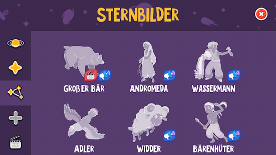Star Walk™ Kinder Astronomie Screen 3