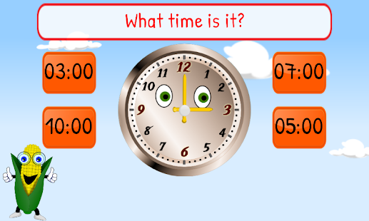 Telling Time Kids 1st Grade(圖8)-速報App
