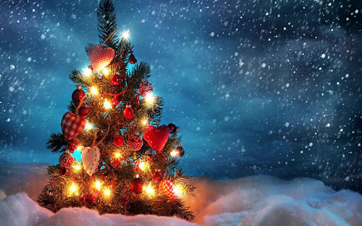 【免費個人化App】Christmas Snow Wallpaper-APP點子