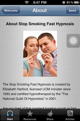 【免費健康App】Stop Smoking Fast Hypnosis App-APP點子