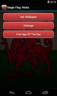 Flag of Wales Live Wallpaper - náhled
