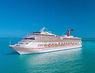 Cruise the warm Caribbean waters on Carnival Glory.