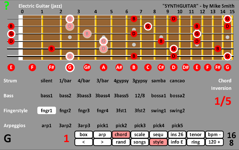 SynthGuitar Screen 3