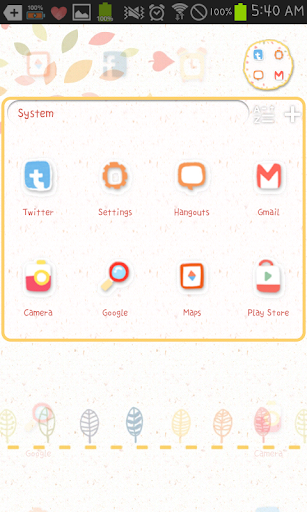 【免費個人化App】November go launcher theme-APP點子