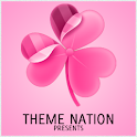 GO Launcher Theme Pro Pink logo