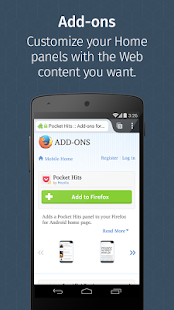 Firefox Browser for Android - screenshot thumbnail