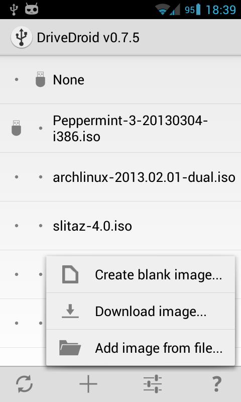   DriveDroid- screenshot 