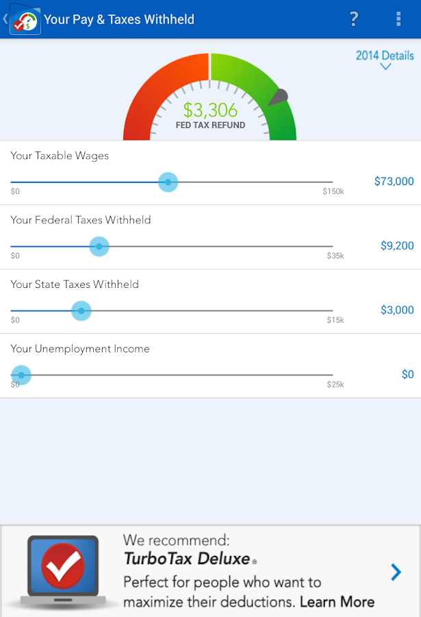 TaxCaster by TurboTax Free Android Apps on Google Play