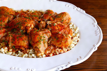 Kosher Chicken Paprikash