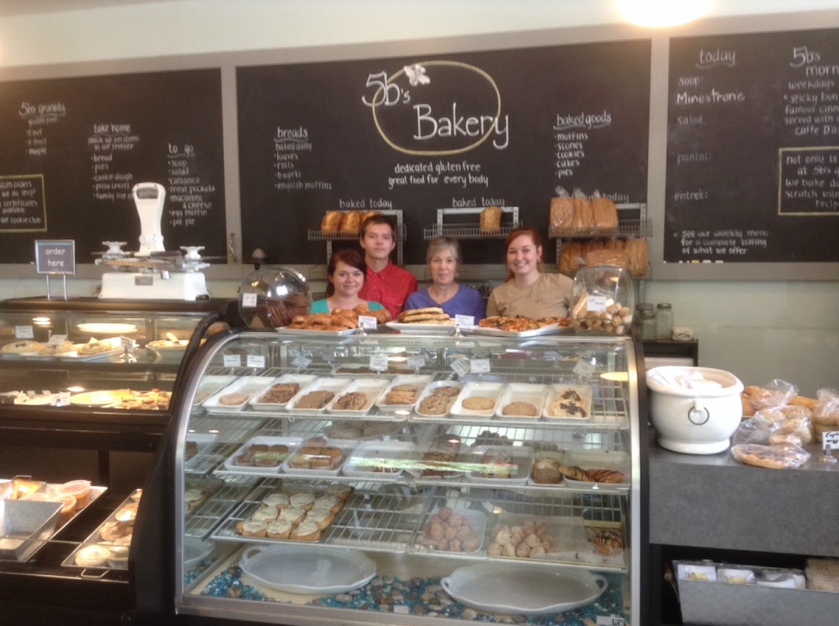 Some of the B's at the 5 B's Bakery. Very friendly and helpful. In additional to creating great food