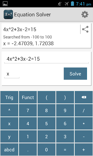 Equation Solver