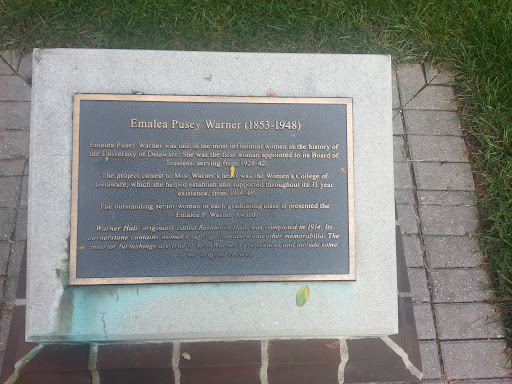 Emalea Pusey Warner Monument 1928
