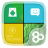 Color Box Live Theme (Green) mobile app icon