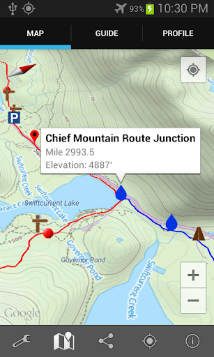 Guthook's CDT Guide: N.Montana