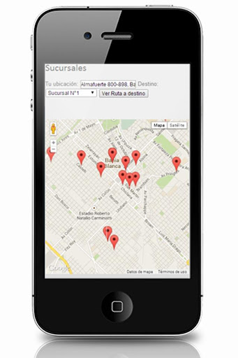 【免費商業App】Sucursales GPS-APP點子