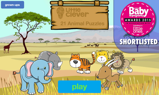21 Animal Puzzles for Kids
