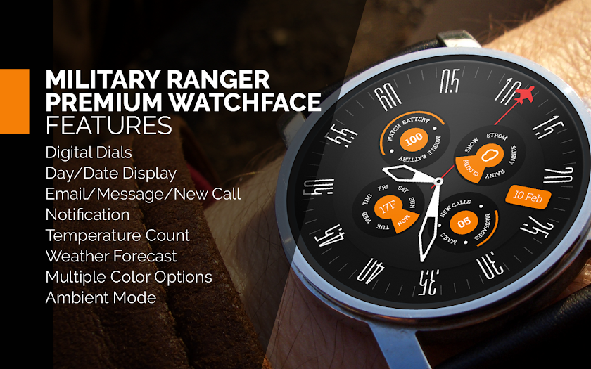 Military Ranger Premium Watch Screen 1