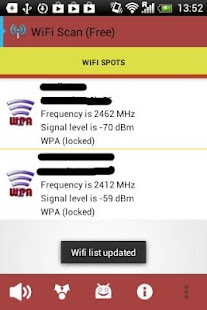 WiFi Scan (Free) Screenshots 1