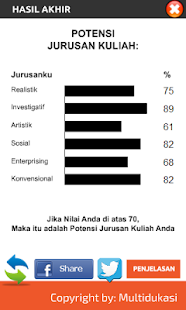 Tes Jurusan Kuliah Screenshots 5