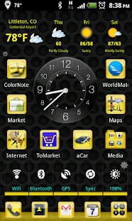 How to install LC Yellow Theme Apex/Go/Nova 1.11 apk for android