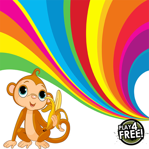 Monkey World Rainbow Jungle 冒險 App LOGO-APP開箱王