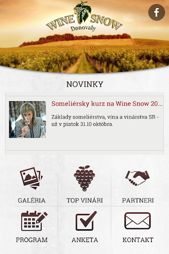 Wine Snow Donovaly