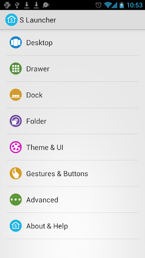 S Launcher (Galaxy S5 Launcher - screenshot