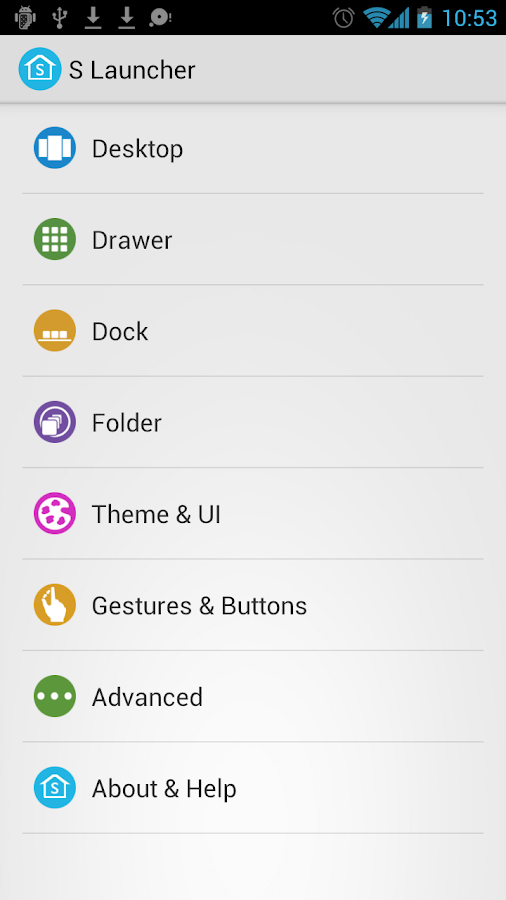 S Launcher (Galaxy S5 Launcher - screenshot