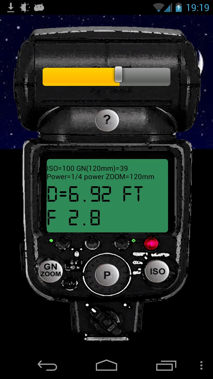 Photography Light Meter Screen 2