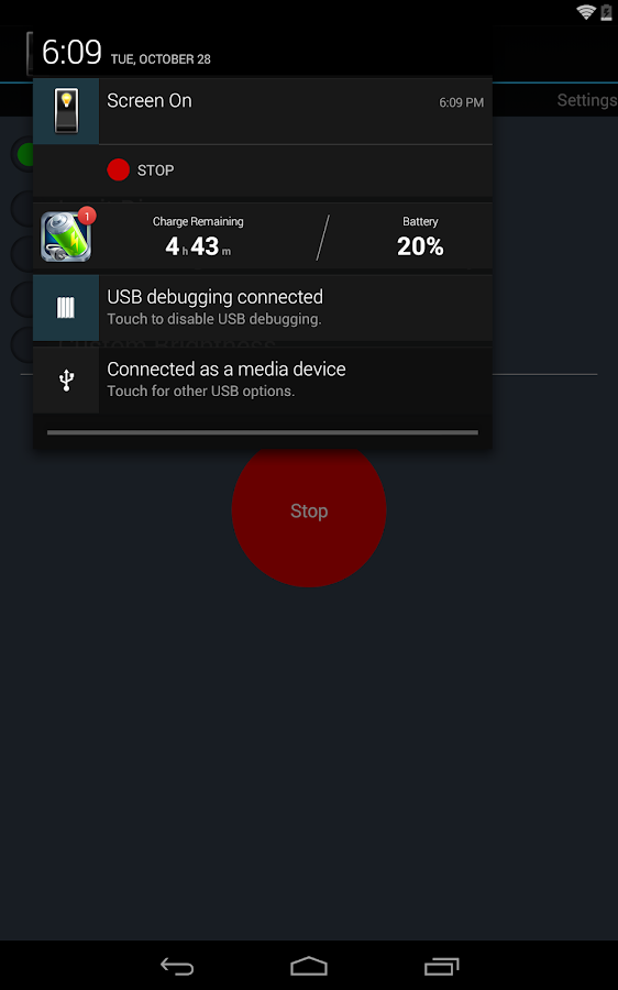 Screen On Full - screenshot
