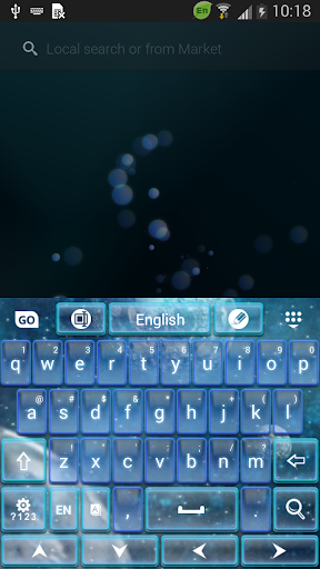 Outer Space Keyboard