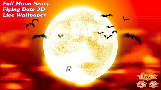 Download Full Moon Scary Flying Bats 3D APK