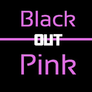 Blackout Pink Keyboard Skin