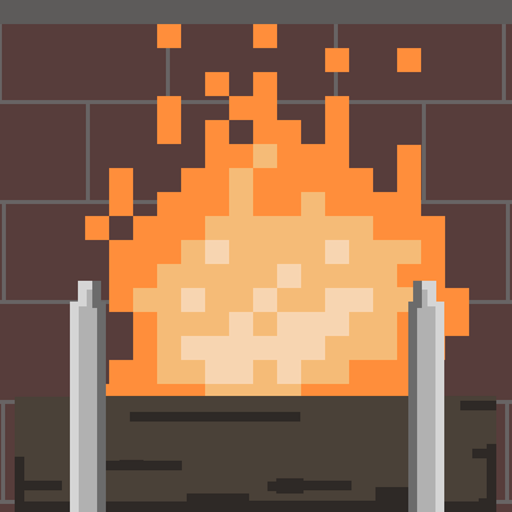 8-bit Holiday Yule Log LOGO-APP點子