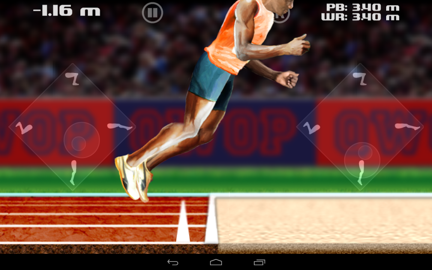 QWOP Google Play の Android アプリ
