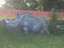 Help Save Our Rhinos Mural
