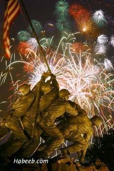 [Fireworks near Iwo Jima Memorial -National Mall[5].jpg]