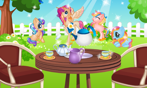 【免費休閒App】Pony Princess Tea Party-APP點子