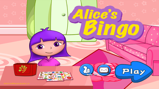Alice Learn English Flash Card