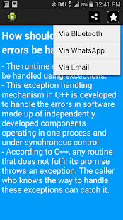 C CPP JAVA Tutor Screenshots 2
