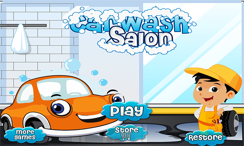 Oto yıkama salonu-çocuk oyunu - screenshot