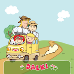 Cover Image of Descargar CUKI Theme go camping DALKI 3.0 APK